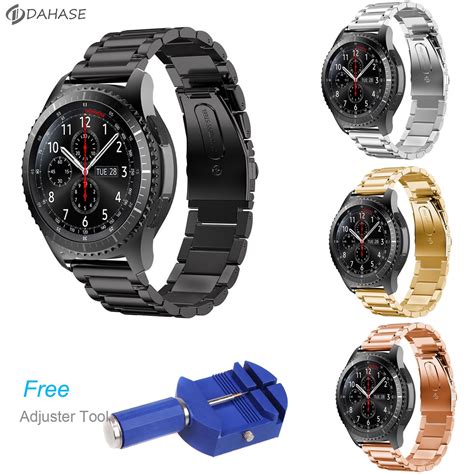 Dahase Stainless Steel Watch Band For Samsung Gear S Frontier Strap