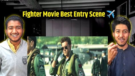 Fighter Movie Best Intro Scene Reaction Hrithik Roshan Deepika