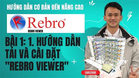 Hướng dẫn tải và cài đặt Rebro Viewer Thiết kế BIM MEP YouTube