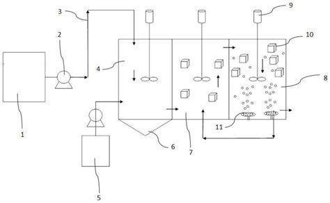 一种畜禽养殖废水磷回收除氮系统及工艺