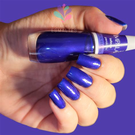 Resenha de Esmaltes Impala Infinito e Risqué As Mil Purpurinas