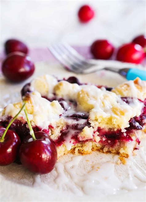 Cherry Pie Bars Recipe Great Use For Cherries Pip And Ebby