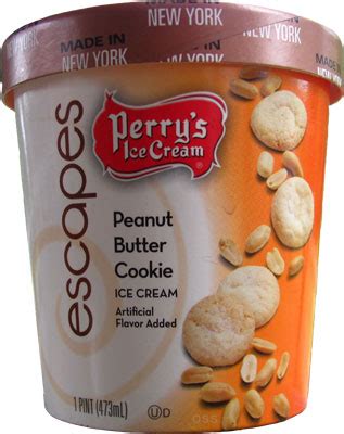 On Second Scoop Ice Cream Reviews Perry S Peanut Butter Cookie Ice Cream