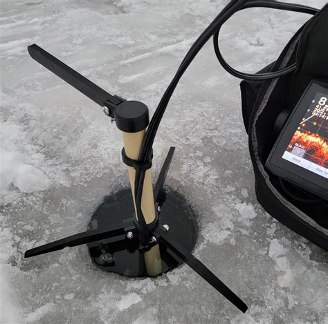 Ice Fishing Mount For Garmin Panoptix Livescope Or Active Target