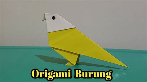 Cara Membuat Origami Burung Cara Membuat Burung Dari Kertas Origami