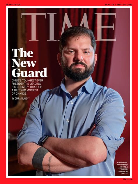 “la Nueva Guardia” La Revista Time Dedicó Su Portada Al Presidente De Chile Gabriel Boric Infobae