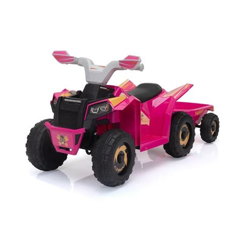 Big Pink Camo Four Wheeler