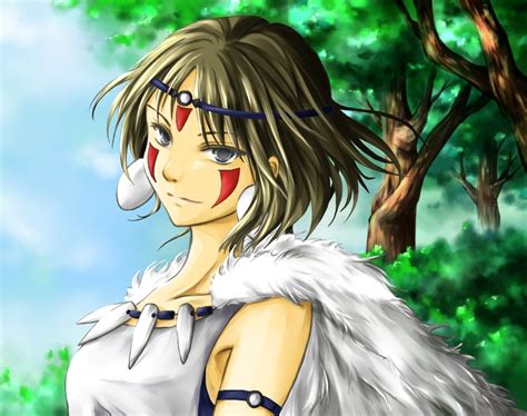 San Princess Mononoke Fan Art 44668170 Fanpop