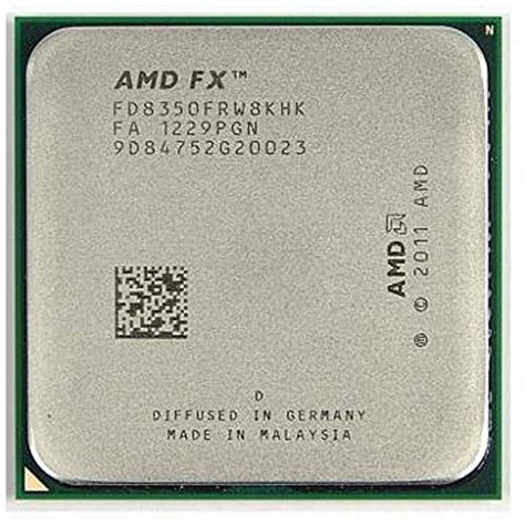 Amd Fx Eight Core Cpu Component Details Pc Builds