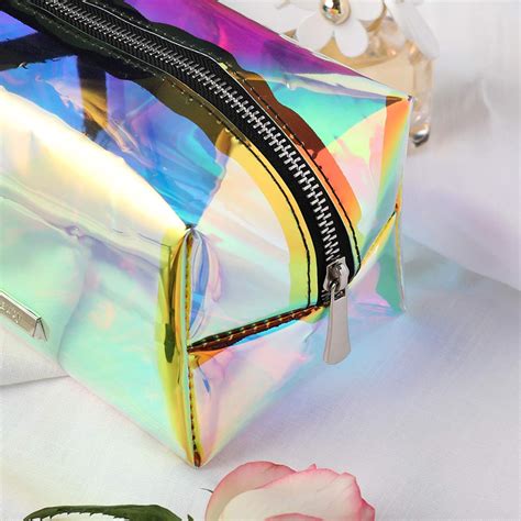 Holographic Makeup Bag Holographic Makeup Makeup Pouch Makeup Bag