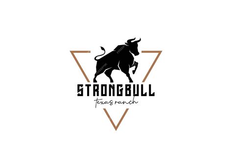 Premium Vector | Vintage classic bull longhorn logo design template