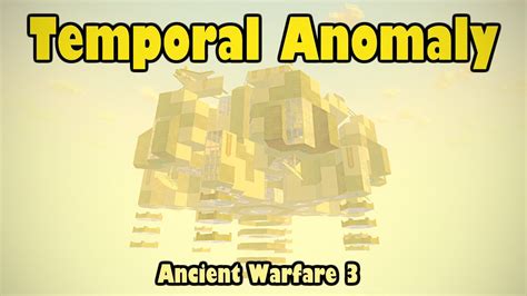 Temporal Anomaly Ancient Warfare Youtube