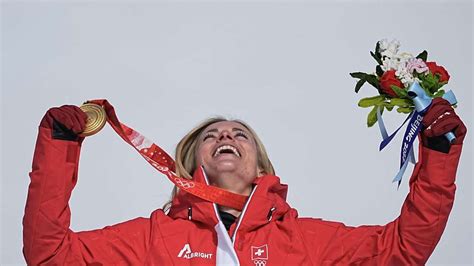 Schweizerin Gut Behrami Holt Gold Im Super G