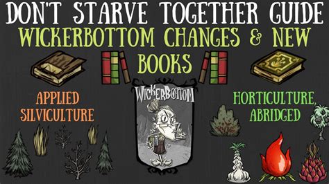 Wickerbottom S Two New Books Changes Reap What You Sow Update