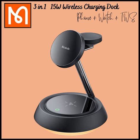 Ready Stockmcdodo In Wireless W Fast Charger Magnetic Charging