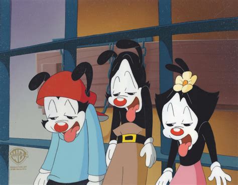 Warner Bros Studio Artists Animaniacs Original Production Cel Yakko