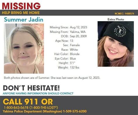 Women Searching For Missing Teen From Thurston County In Yakima The