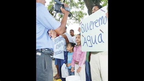 Protestan Por Falta De Agua Potable Diario Libre