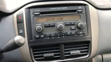 Code On Honda Civic Radio