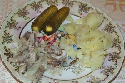 Сельдь маринованная «По-домашнему» : Рыбные блюда