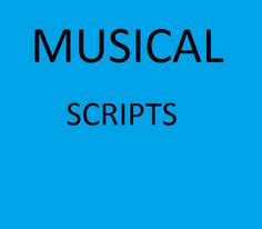 12 Musical Scripts ideas | playscripts, musicals, middle school