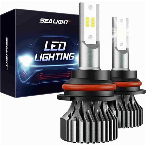 Sealight Hb High Low Beam Led Headlight Bulbs W K White