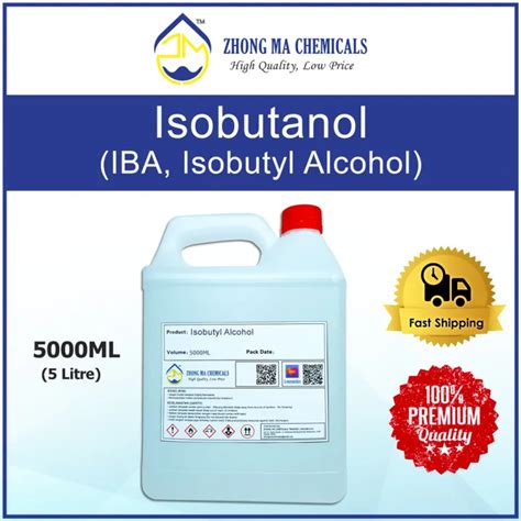 Isobutanol Iba Isobutyl Alcohol Ml Lazada