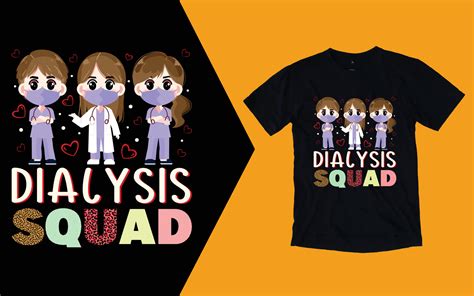 Dialysis Squad T Shirt Nurse Valentine S Day T Shirt 17131893 Vector