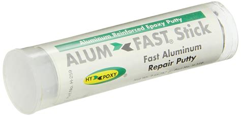 Hy Poxy H 259 Alumfast Rapid Cure Aluminum Filled Epoxy Putty 2 Oz