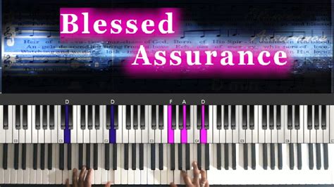 Easy Blessed Assurance 🎹 Tutorial Youtube