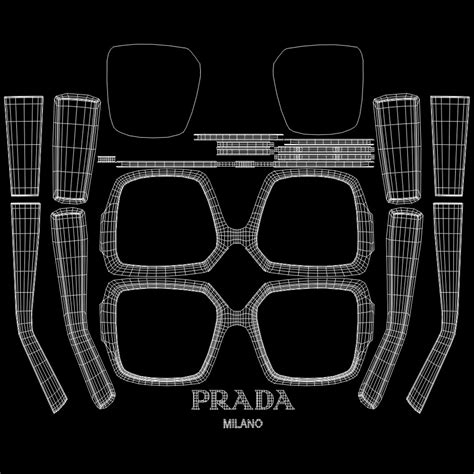 3D Prada Sunglasses - TurboSquid 1747288