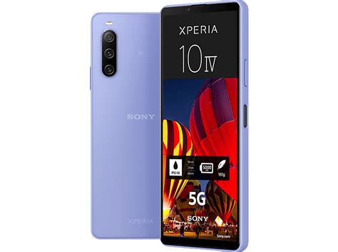 SONY XPERIA 10 IV 128 GB Lavender Dual SIM 128 Lavender Ja Smartphone