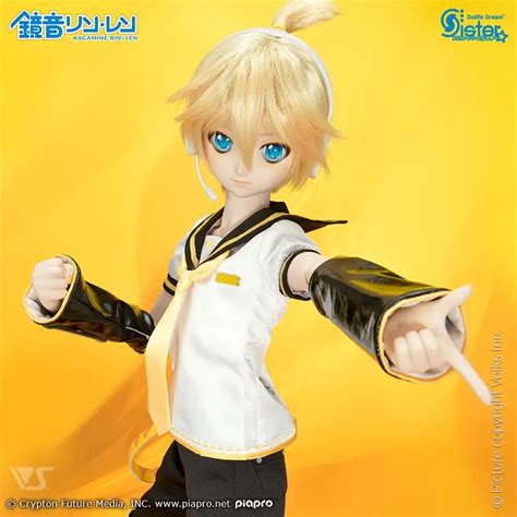 Dollfie Dream Kagamine Rin And Len Doll Moon