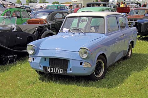 Ford A Ford Anglia On Show At Castle Combe Stuart Mitchell