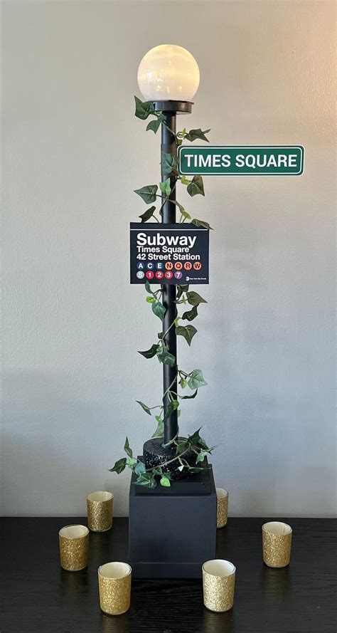 Illuminate Your New York City Themed Event With This 34 Inch Tall Led