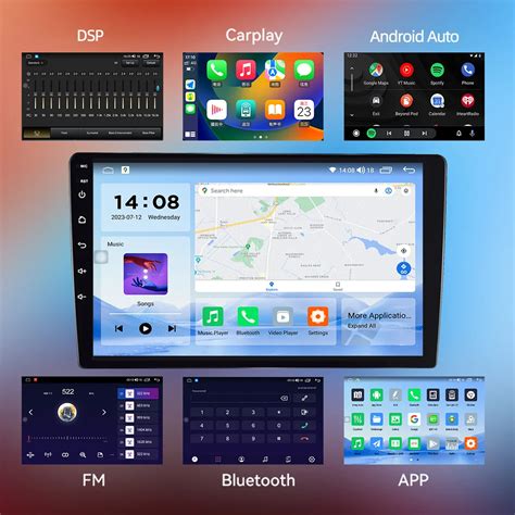 Autoradio S Screen Carplay Android Din Car Radio Multimedia