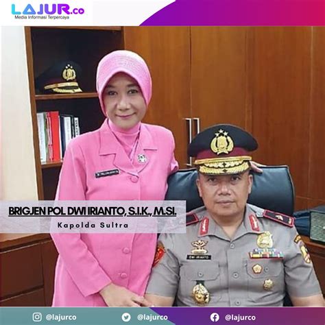 Riwayat Jabatan Kapolda Sultra Yang Baru Brigjen Pol Dwi Irianto