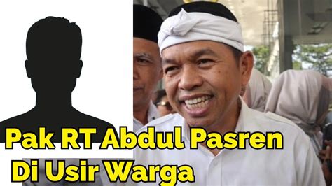 Ketua Rt Abdul Pasren Diusir Warga Dalam Kasus Vina Di Cirebon Youtube