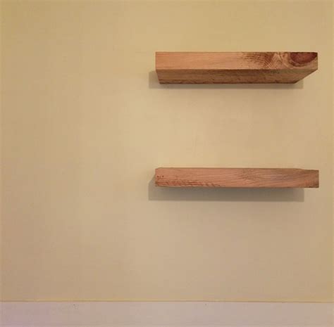 Floating barn wood shelves » Famous Artisan