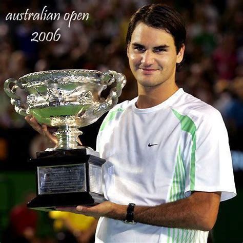 Australian Open 2006 Tennis Legends Mr Perfect Australian Open Roger