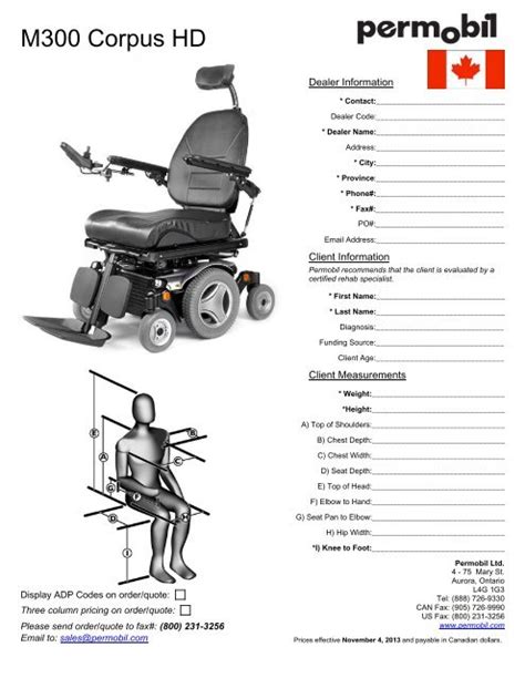 M300 Corpus Hd Permobil