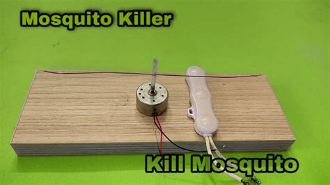 How To Make Electric Mosquito Killer Kill Mosquito Make Mosquito Killer At Home Mn Craft