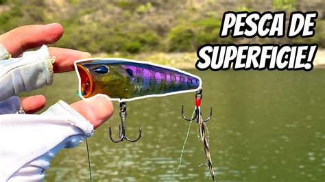 Como Pescar Con Popper Pesca De Superficie Youtube