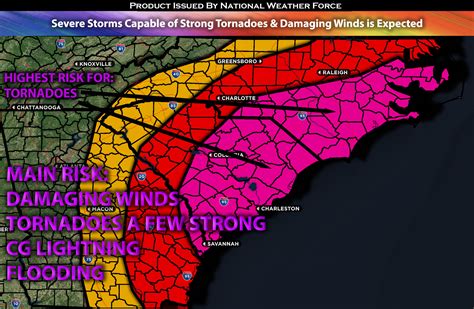 Severe Storms Capable Of Strong Tornadoes Damaging Winds Is Expected