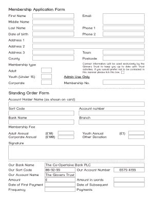 Fillable Online Fillable Online Lease Application Form First Name