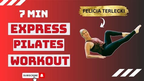 7 Min Express Pilates Workout Quick Abs And Shoulder Workout With