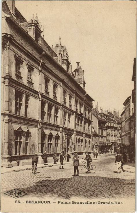 Besancon Palais Granvelle et Grande Rue France à Besançon