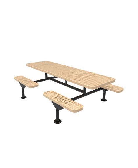 Ft Nexus Rectangular Pedestal Picnic Table Parktastic Park Warehouse