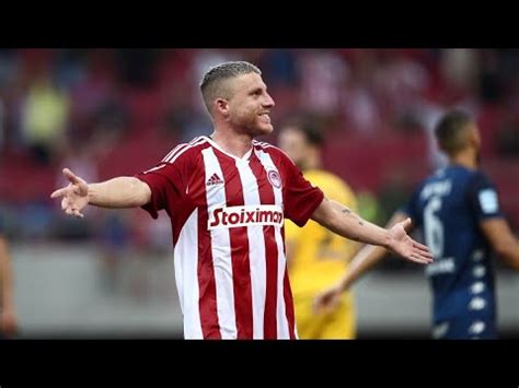 Pep Biel Olympiacos Goals Highlights Youtube