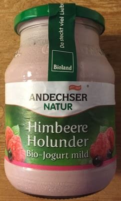 Himbeer Holunder Bio Joghurt Mild Andechser Natur Jeff S Finest